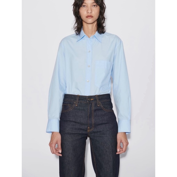 ZARA HIGH RISE BOOTCUT ZW COLLECTION JEANS size 4 - Picture 2 of 10